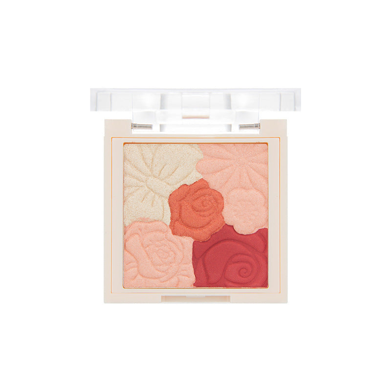 Makeup Blush Palette Natural Trim Highlighter All In One